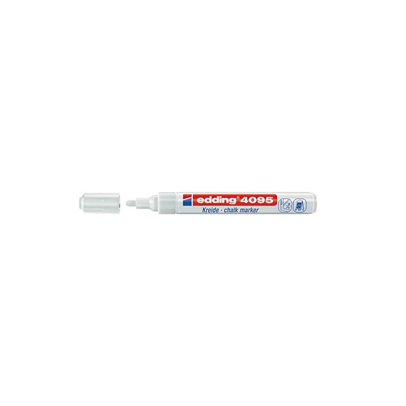 Edding 4095 Chalk Marker – 2 – 3 mm white