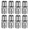 sourcing map 8pcs E-Torx Socket 1/4" Drive E8 External Torx