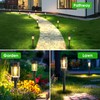Eyrosa Solar Lights Outdoor, 12 Pack Waterproof Solar Landscape Lighting