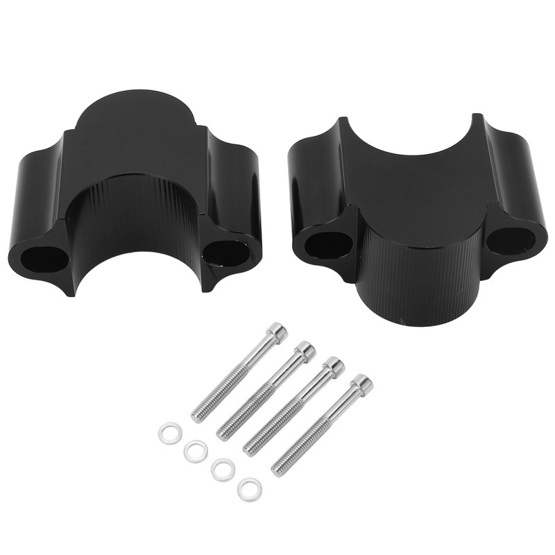 28mm Motorcycle Handlebar Riser Clamp Universal 30mm Height Mount Clamp