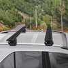 COWVIE 47 Inch Aluminum Roof Rack Cross Bars for Raised