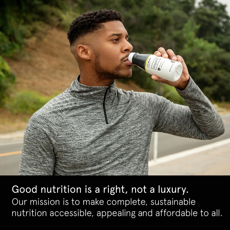 Soylent Complete Coffee Meal Replacement Shake, Cafe Mocha, Ready-to-Drink Plant