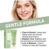 Gel Exfoliante Facial con Té Verde y Triple Enzima, Hidratante