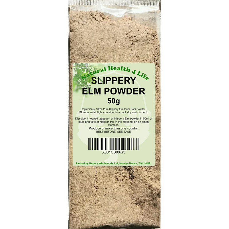 Natural Health 4 Life 100% Pure Inner Bark Slippery Elm