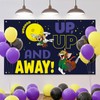 Tom and Jerry Moon Photography Backdrop, Cat and Mouse UP,