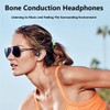 ESSONIO Bone Conduction Headphones Open Ear Headphones IPX5 Level Waterproof