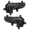 munirater 2-Pack Bumper Front Fog Lights Daytime Running Lights Left
