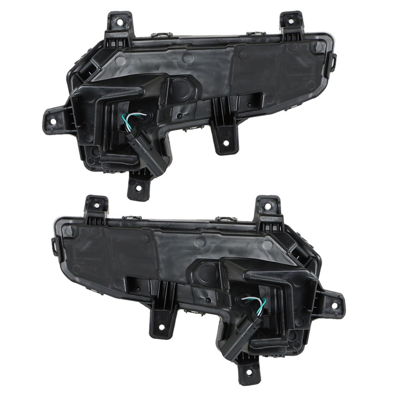 munirater 2-Pack Bumper Front Fog Lights Daytime Running Lights Left