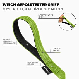 Loutep Recall Lead for Dogs Long Lead 3 m 5 m Recall Lead 10 m for Dogs 15 m 20 m 25 m 30 m Dog Lead for Small Medium Large Dog Cross Country Lead Waterproof Lightweight Running Lead