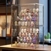 Blind Box Fully Transparent Display Shelf Acrylic Step-Style Stackable Desktop