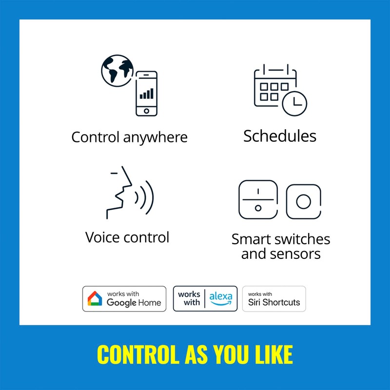 WiZ Smart Plug Type-G UK with Powermeter. App Control for