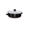 dorado Rabbit - Sartén de 3 cuartos (negro macizo)