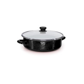 dorado Rabbit - Sartén de 3 cuartos (negro macizo)