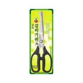 SD Queen All-Stainless Steel Commercial-Grade Kitchen Scissors for Meat, Korean BBQ Kalbi Meat Cutter