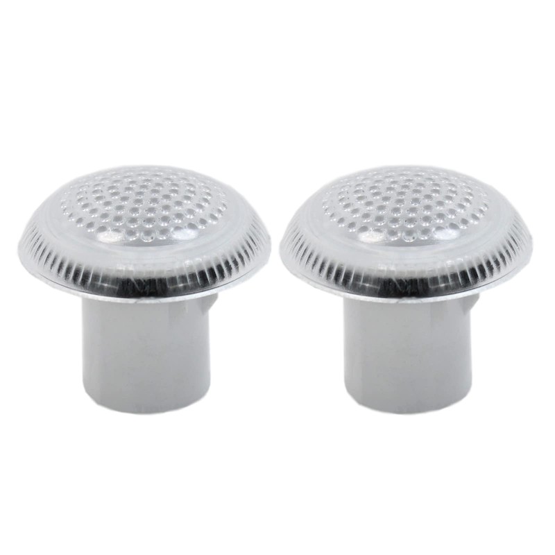 BIAREN 2x Side Marker Indicator Repeater Light Lamp Lens Clear