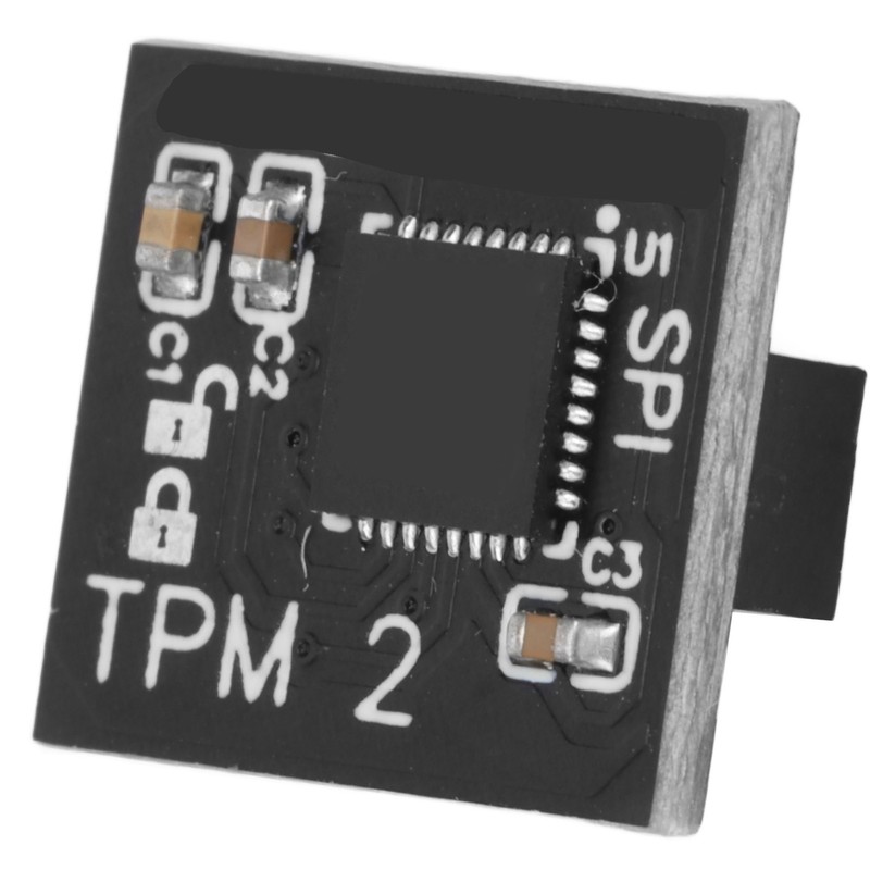 TPM 2.0 Module SPI 12Pin Remote Card Encryption Security Board