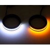 Custom Dynamics Amber/White LED Fork Wrap Around Run & Turn