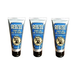 RUSOT REUZEL Pomade Fiber Gel, 3.4 fl oz (100 ml) x 3 Sets