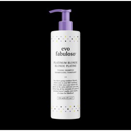 Evo Fabuloso Platinum Blonde Toning Shampoo 250ml