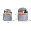 MJIYSGS Felt Backpack Organiser Mini Backpack Organizer Insert Small Bag
