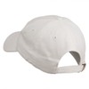 Bison Mascots Embroidered Washed Cap - White OSFM