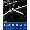 WORKPRO 10 mm Ratcheting Combination Wrench Metric, CR-V Constructed with