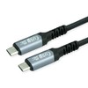 VALUE USB4 Gen3x2 Cable, C-C, ST/ST, 40Gbit/s, 240W, Black, 0.5m