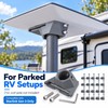 Starlink Gen 3 Mount Pipe Adapter with 20pcs Clips –