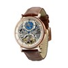 TIME100 Men's Automatic Watch Self Winding Mechanical Watch Genuine Leather