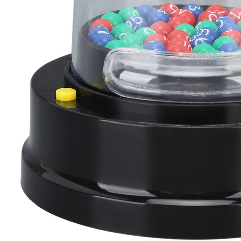 Electric Shake Lucky Ball Machine Mini Lottery Machine Portable Fortunate