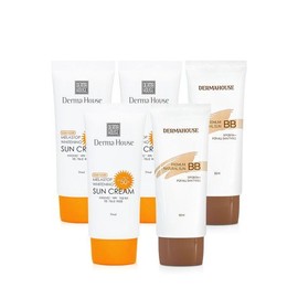 dermahouse [Dermahouse] 3 Whitening Sunscreens + 2 BB Creams / [더마하우스]화이트닝 썬크림3개+비비크림2개