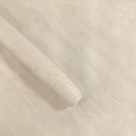 Bumoo Beige Concrete Peel and Stick Wallpaper 16“ x 118” Vintage Cream and Gold Matte Contact Paper Waterproof Vinyl Limewash Self-Adhesive Removable PVC for Kitchen Countertop Living Room Bathroom