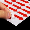 PATIKIL Small Arrow Sticker Label 1.2 x 0.5, 120 Pack