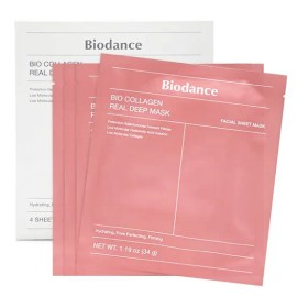 바이오던스 바이오 콜라겐 리얼 딥 마스크 4매 Bio Collagen Real Deep Mask 4 Sheets