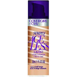 COVERGIRL & Olay Simply Ageless 3 in 1 Liquid Foundation, (Pack of 2)