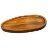 Caylielam Salt and Pepper Mill Holder Wood Tray, Kitchen Pepper