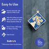 Eulnars 8-Pack Swedish Dish Cloth with 3 Clips, 9 Classified