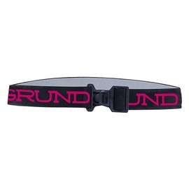 Grundéns Elastic Fishing Tool Belt, Black w/Pink Logo