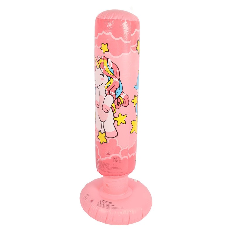 Inflatable Kids Punching Bag 120cm Thickened Base Kids Boxing Bag