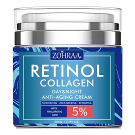 Crema De Retinol Para La Cara, Hidratante Facial Con Colágen