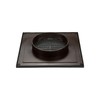HVAC OV 4 Inch Fit - Black Plastic Vent Cover