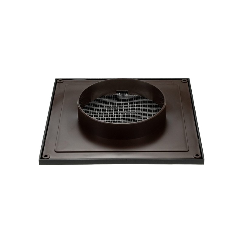 HVAC OV 4 Inch Fit - Black Plastic Vent Cover