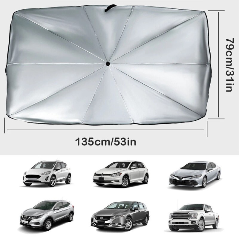 Car Sunshade Front Window Sun Shade Windshield Cover Visor Sun