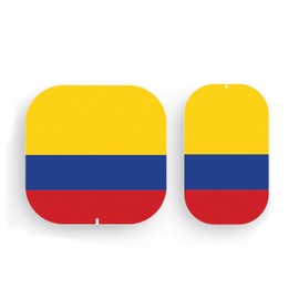 MightySkins Skin Compatible with Eero Home WiFi System + 1 Beacon - Colombian Flag | Protective, Durable, and Unique Vinyl Decal wrap Cover | Easy to Apply, Remove | Made in The USA