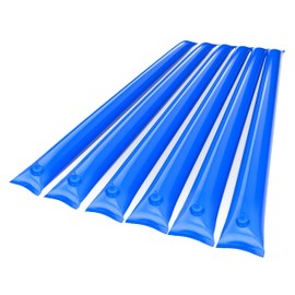 0.7mm Thickened Blue Winter Water Tube for Swimming Pool Covers, 6 Pack 8 FT Pool Cover Water Bags, Pool Cover Weights for Inground Pool Cover, Three-Layer Composite Material