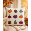 Faux Lamb Fur Fall Pillow Cover 18x18, Soft Fluffy Decorative