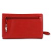 Women's purse from genuine leather Red