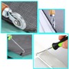 VIVIIHOO Tool Retractable Roller with Wooden Handle Hook Tool Piping