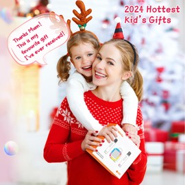 Kinglucky (2024 Limited Pro Version) TOP Mini Karaoke Machine for Kids Adults (with 14M+ Songs), Christmas Birthday Gifts Ideas for Girls, Portable Bluetooth Speaker with 2 Lighting Microphones - Pink