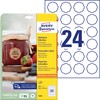 Avery Zweckform 5084 jam Labels (A4, 240 Flower-Shaped Labels, Removable,